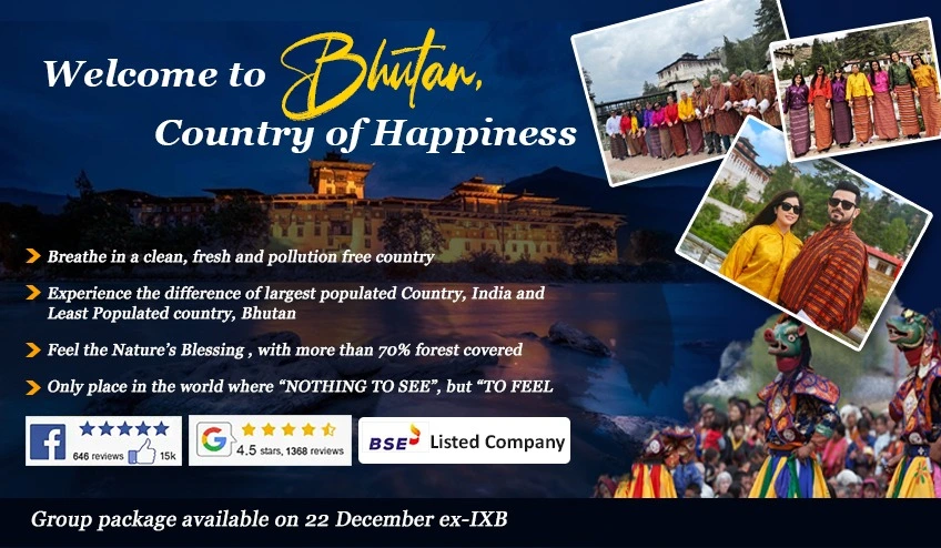 bhutan package tour with mumbai