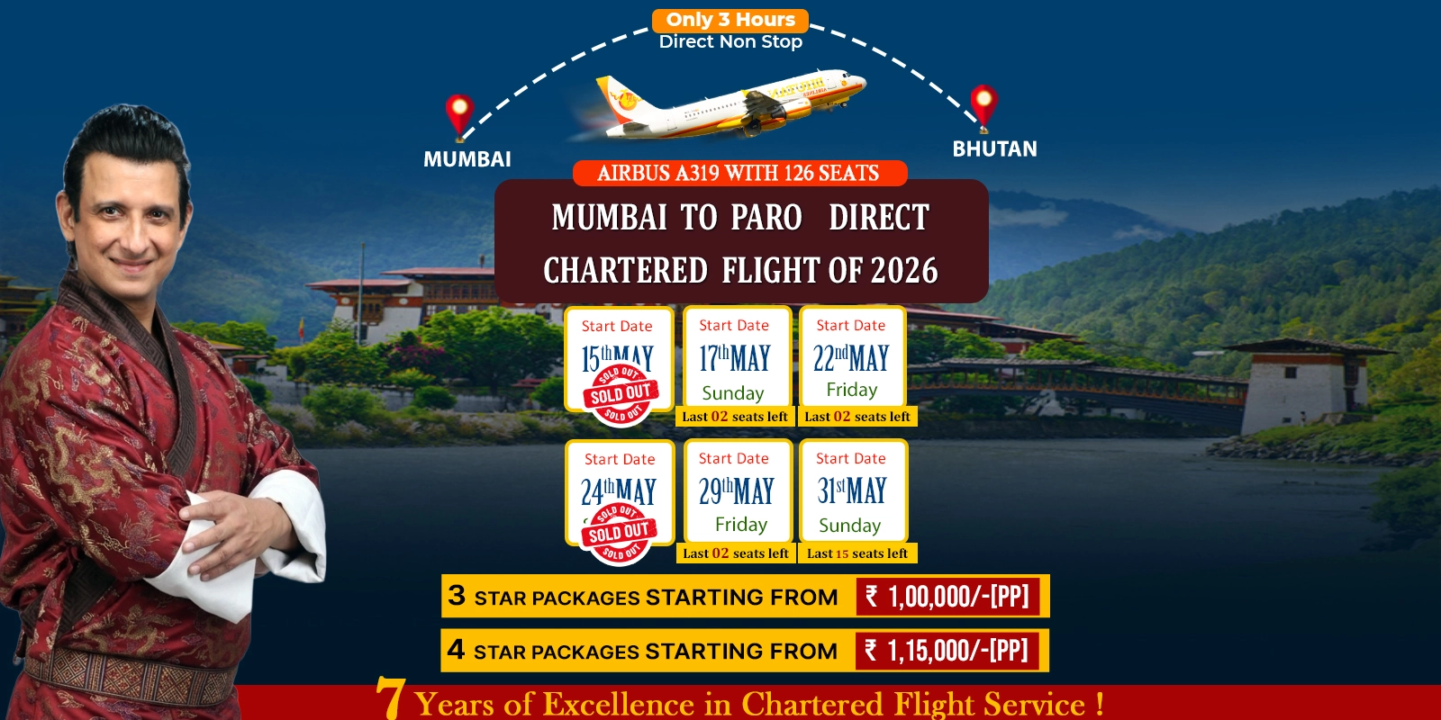 bhutan package tour with mumbai