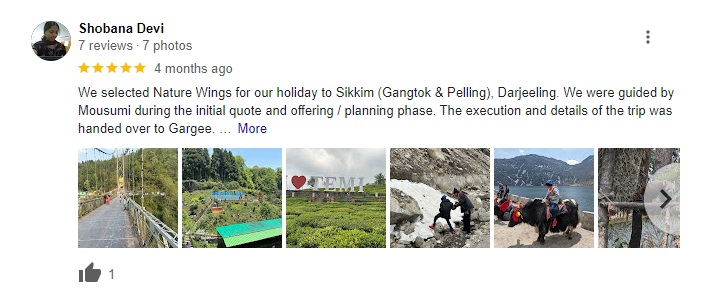 Sikkim Darjeeling tour packages with NatureWings