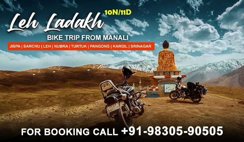 Leh Ladakh Bike Trip from Manali, Manali To Leh Bike Tour Package