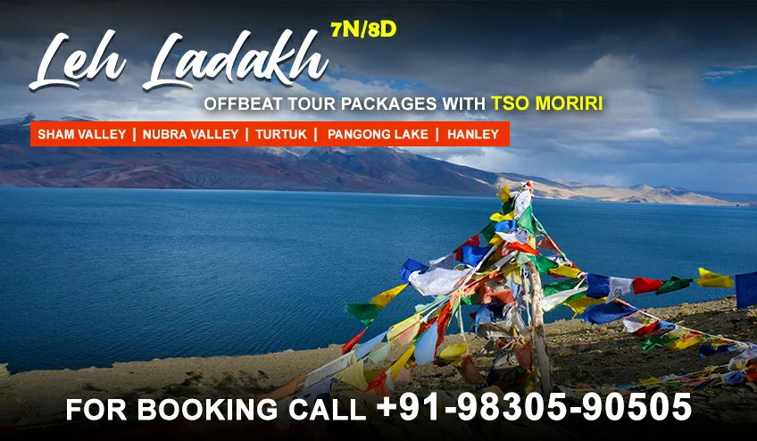 Leh Ladakh Offbeat Tour Packages with Hanley and Tso Moriri