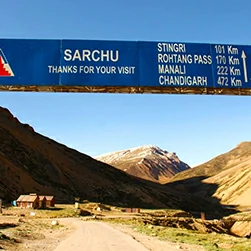 Manali Leh Ladakh Motorbike Trip via Sarchu