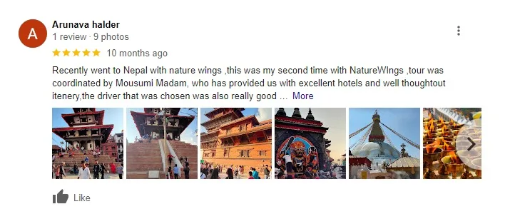 Nepal Package Tour with NatureWings